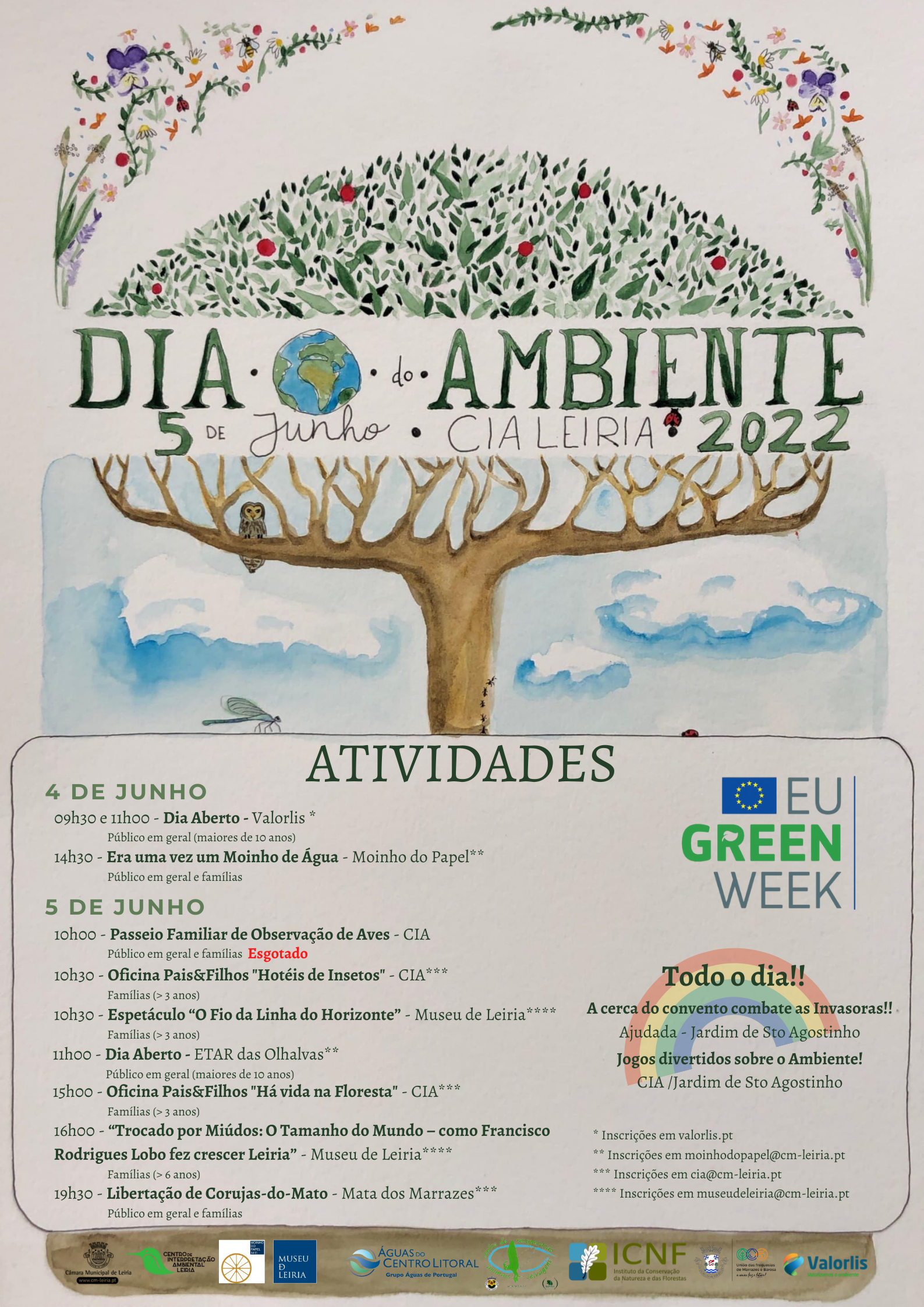 Imagem Comemorações do Dia do Ambiente a 4 e 5 de junho